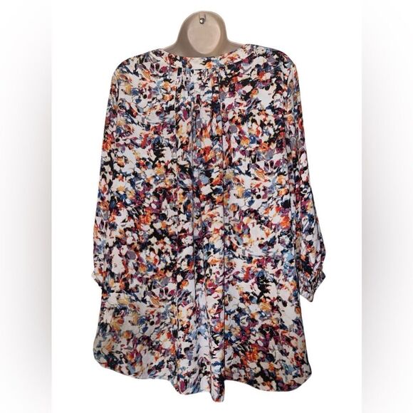 Premise Studio. Black Floral 
Women's 
Ruffle Sleeve
100% Polyester - Picture 2 of 5